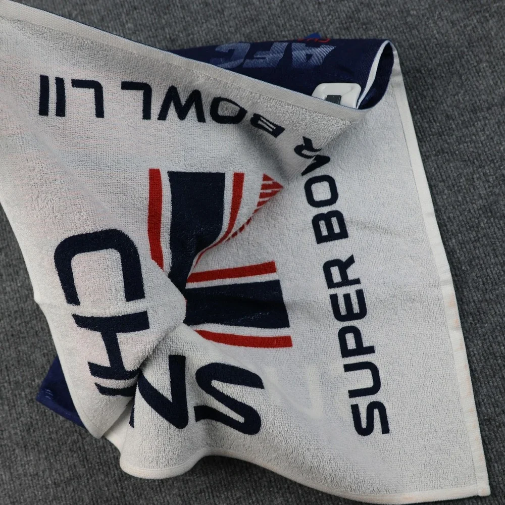 New England Patriots Bench Towel 22x42 NFL Football Super Bowl LII AFC Champions